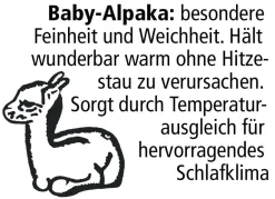 Webpelzdecke und Kissenbezug aus Alpakawolle
