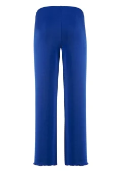 Weich fließende, 7/8-lange Hose