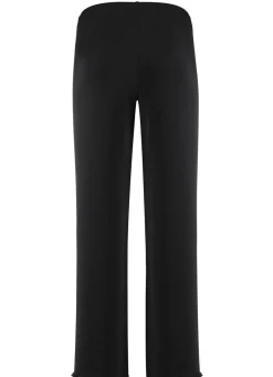 Weich fließende, 7/8-lange Hose