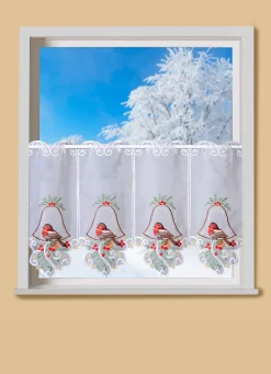 Weihnachtlicher Kurzstore mit hochwertiger Stickerei