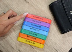Wellys® Pillenbox 7 Tage mit Etui