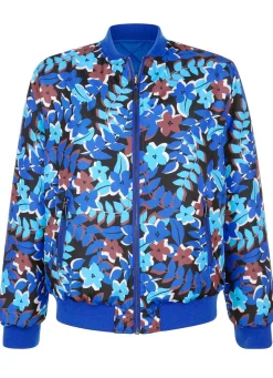 Wendeblouson mit Rippenstrickbündchen