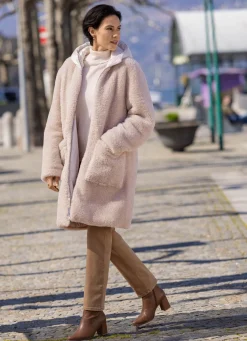 Wende-Kurzmantel im Oversized-Look