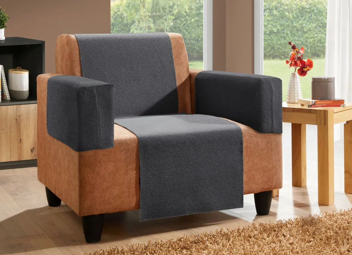 Wohnaccessoires aus Chenille mit Anti-Rutsch-Beschichtung