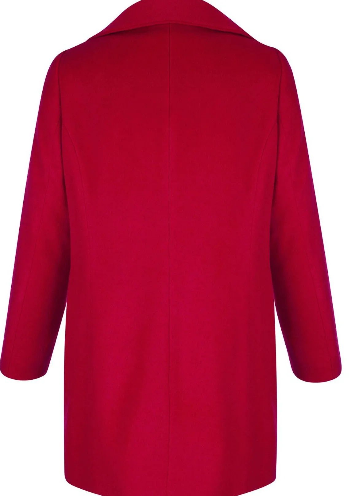 Wolljacke mit verdeckter Druckerleiste