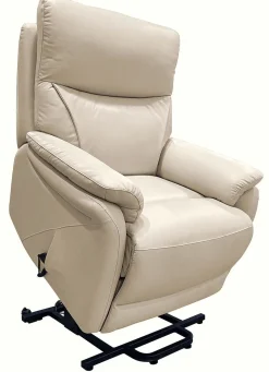 XXL Leder-Sessel mit Aufstehhilfe