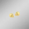 Zauberhafte Kugel-Ohrstecker mit Struktur