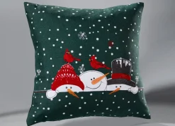 Zauberhafte Tisch- und Raumdekoration mit Schneemann-Motiven