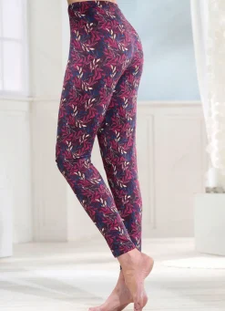 Zweierpack Leggings mit Gummizug im Bund