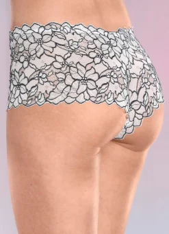 Zweierpack Pants aus elastischer Spitze