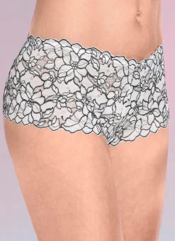 Zweierpack Pants aus elastischer Spitze