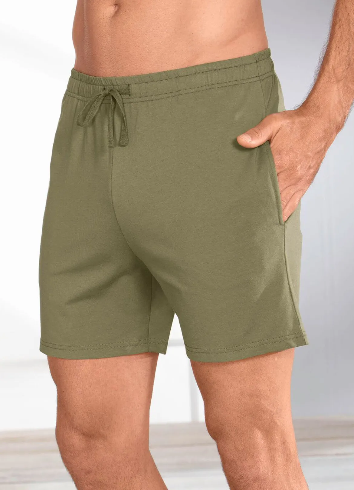 Zweierpack Schlaf-und Freizeitshorts mit BIO-Baumwolle